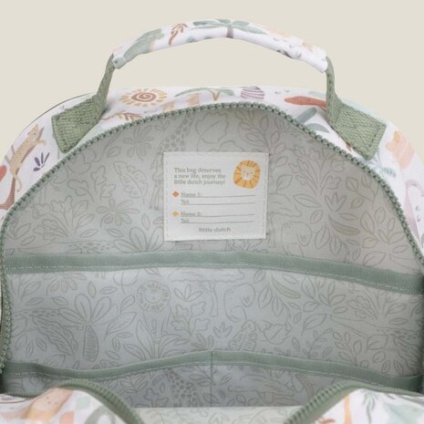 Rugzak Safari Friends - 35 cm - Little Dutch