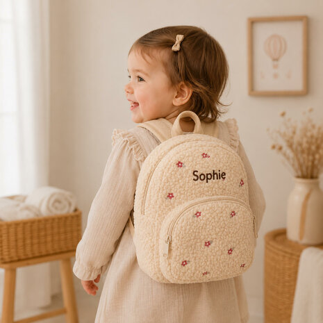 Little Dutch Teddy Rugzakje Sand