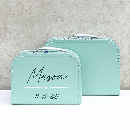 Koffer bedrukken - Mint
