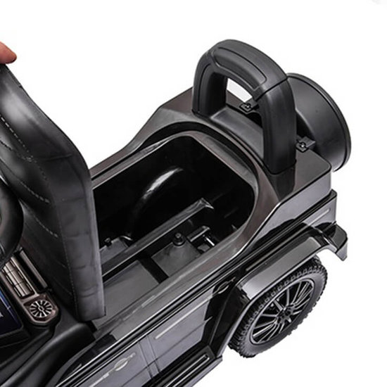 Loopauto Mercedes Benz G-Klasse met naam (zwart)