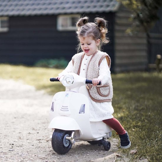 Elektrische vespa met naam