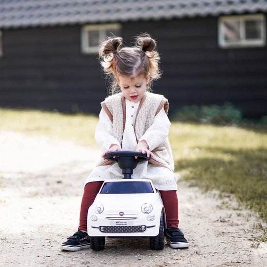 Loopauto Fiat 500 met naam