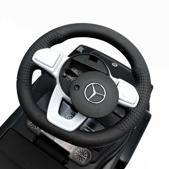 Loopauto Mercedes Benz G-Klasse met naam (zwart)