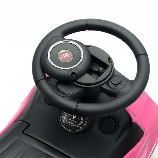 Loopauto Fiat 500 met naam