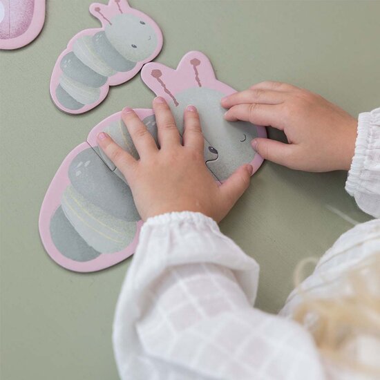 Little Dutch Vormen puzzels Flowers & Butterflies