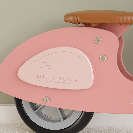 Loopscooter Roze - Little Dutch
