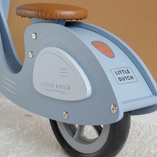 Loopscooter Blauw - Little Dutch