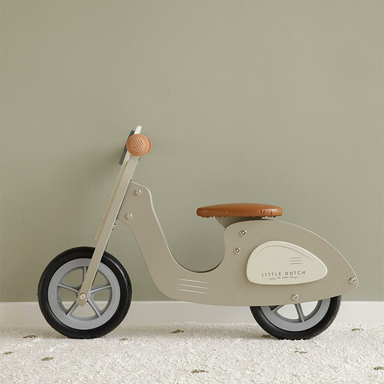 Loopscooter Olijf - Little Dutch