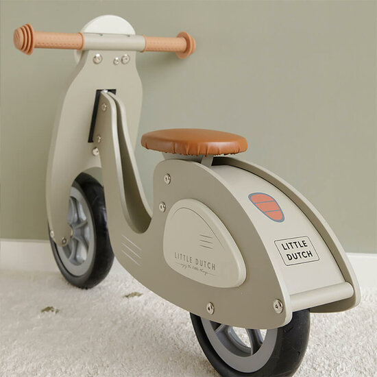 Loopscooter Olijf - Little Dutch