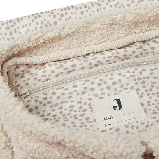 Jollein teddy rugzak Boucle - Naturel