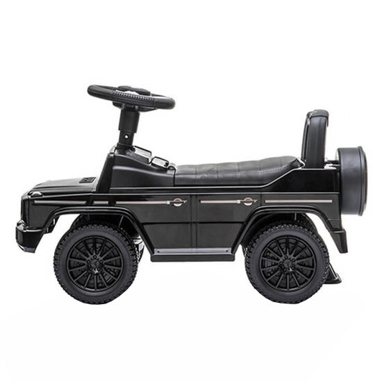 Loopauto Mercedes Benz G-Klasse met naam (zwart)
