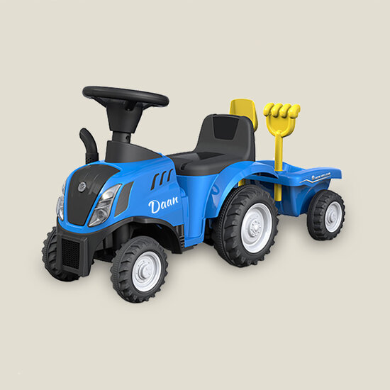 Loopauto Tractor met naam