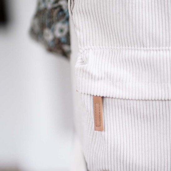 KC Boutique Corduroy rugzak - Beige