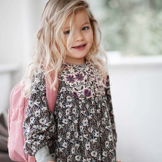 KC Boutique Corduroy rugzak - Soft Pink