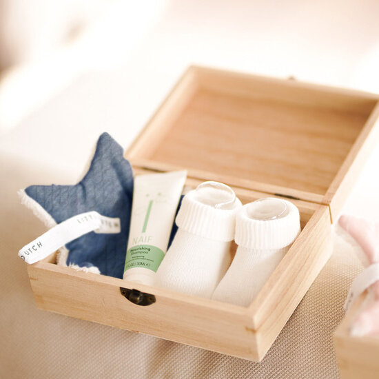 Giftbox met naam - Speentje