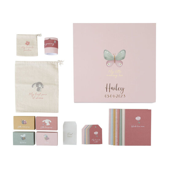 Memory box met naam - Little Dutch