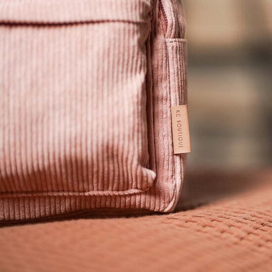 KC Boutique Corduroy rugzak - Soft Pink