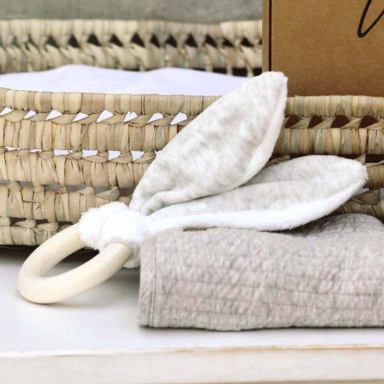 Giftbox met naam - Konijntje