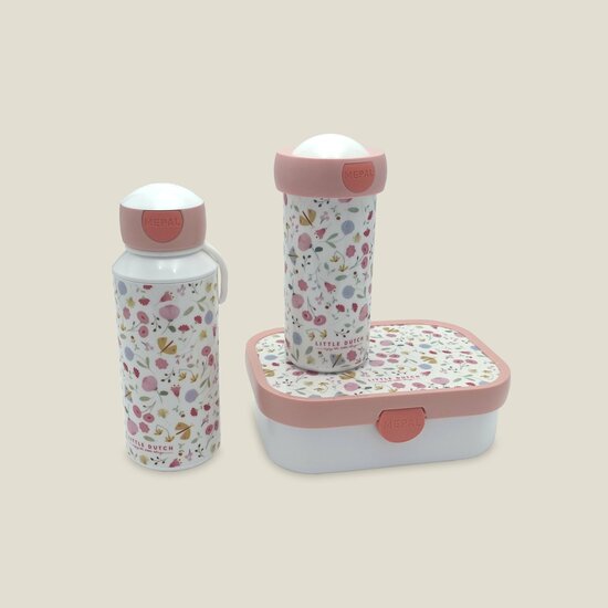 Little Dutch rugzak met naam - Bloemen