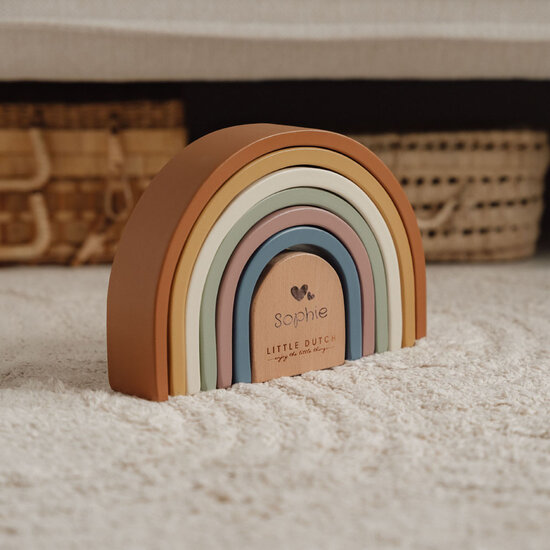 Regenboogstapelaar - Little Dutch
