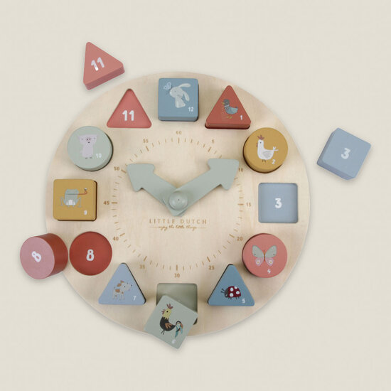 Puzzle Clock - Little Dutch