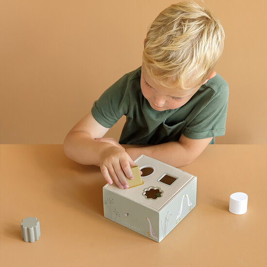 Houten blokken Vormenstoof - Little Dutch