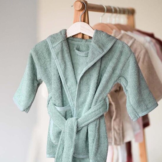 Kraamcadeau met naam - Stone green