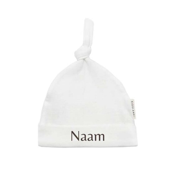 Babymutsje met naam