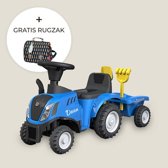 Loopauto Tractor met naam