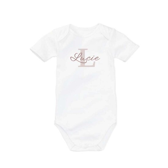 Kraamcadeau box met naam - Babyslofjes