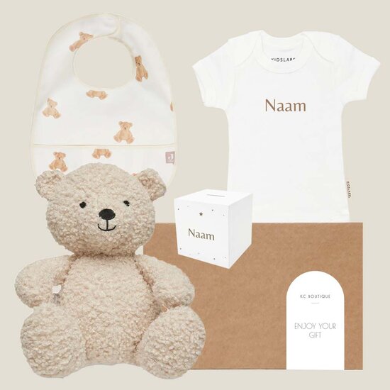 Kraamcadeau set - Teddy beer