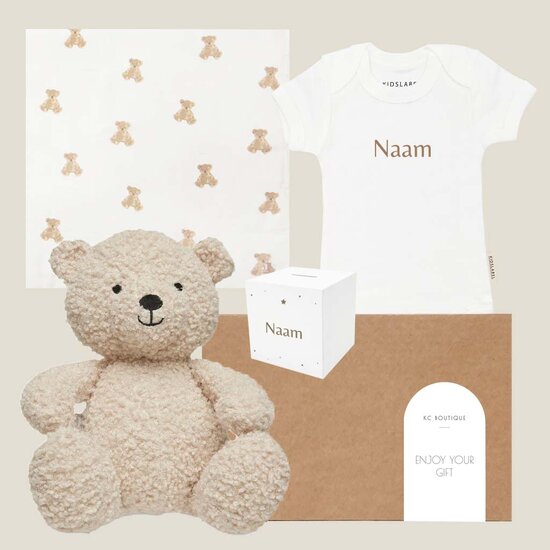 Kraamcadeau set - Teddy beer