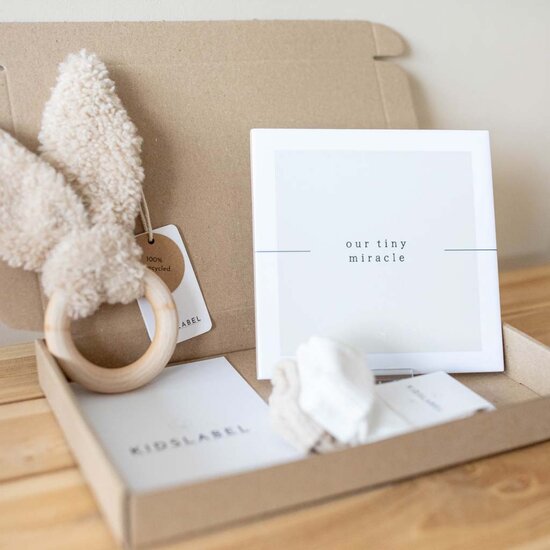 Brievenbus cadeau - Teether Bunny