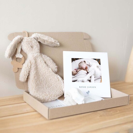 Brievenbus cadeau -  knuffeldoekje Ted