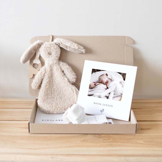 Brievenbus cadeau -  knuffeldoekje Ted