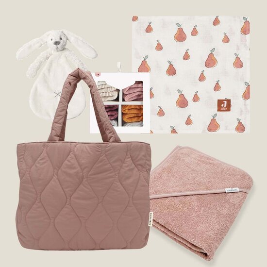 Gevulde Mom bag - Wild Rose