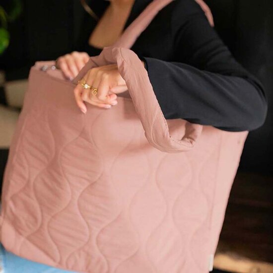 Gevulde Mom bag - Wild Rose
