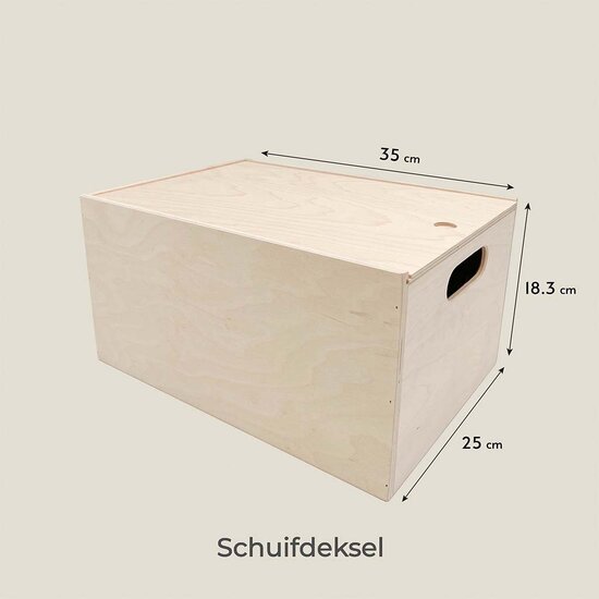 Herinneringskist schuifdeksel - XL