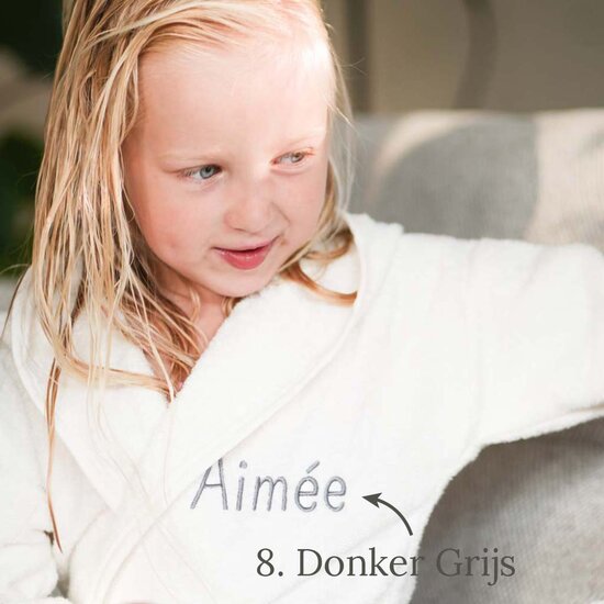 Kinderbadjas met naam