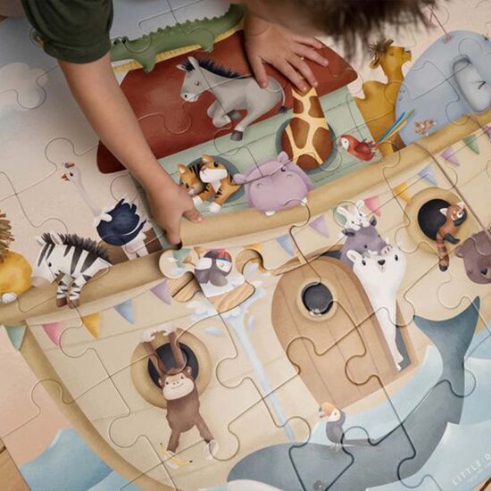 Vloerpuzzel &ndash; Noah&#039;s Ark - Little Dutch