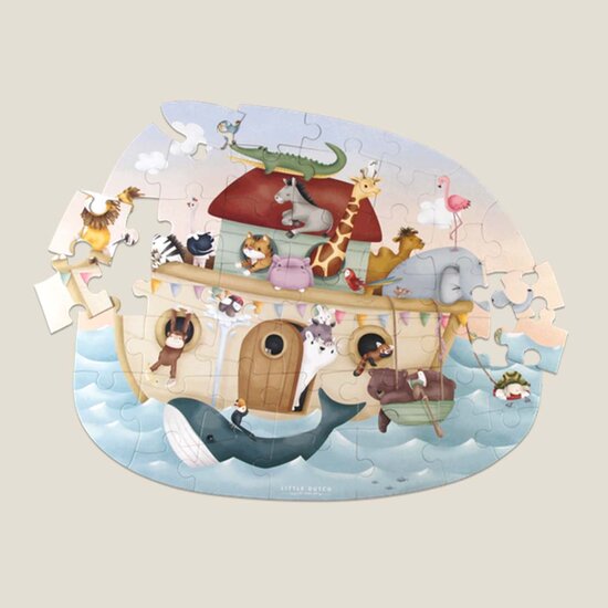 Vloerpuzzel &ndash; Noah&#039;s Ark - Little Dutch