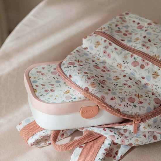 Little Dutch rugzak met naam - Bloemen