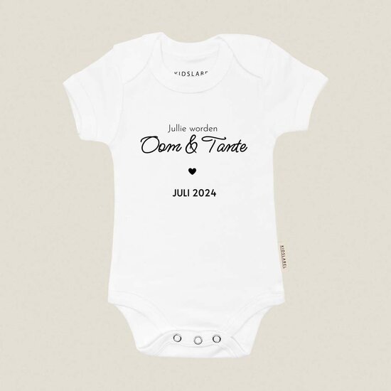 Romper - Jullie worden Oom &amp; Tante
