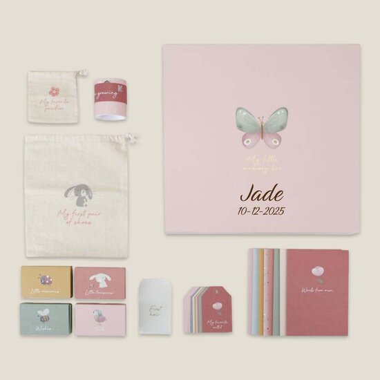 Memorybox - Flowers &amp; Butterflies &ndash; Little Dutch