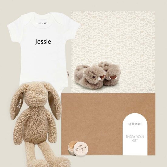 Kraamcadeau set - Knuffel Ted
