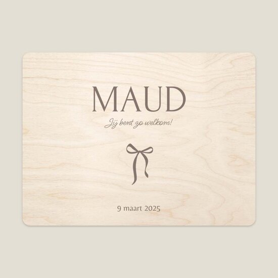 Herinneringskist - Strikje