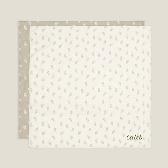 Hydrofiele doeken - Olive Twig - 2 stuks