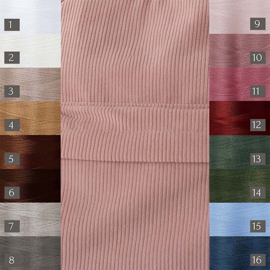 KC Boutique Corduroy rugzak - Soft Pink