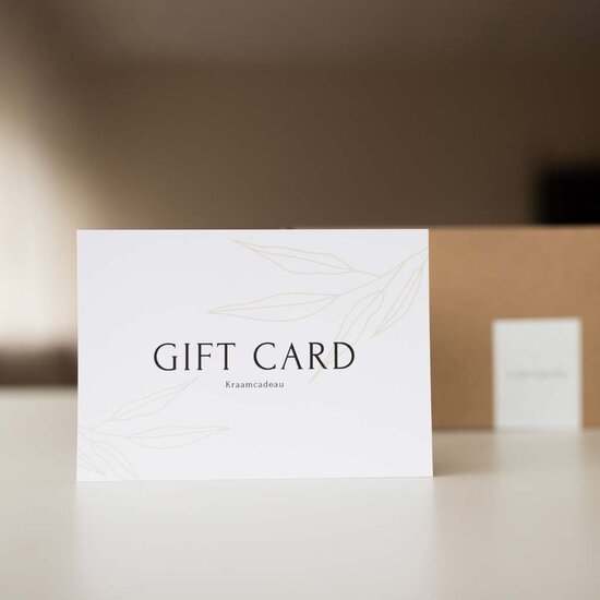 Gift Card Cadeaubox - 100
