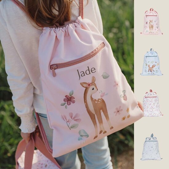Gymtas met naam - Little Dutch